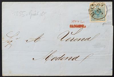 Lombardei Ausg. 1850 - kl. Partie - Stamps