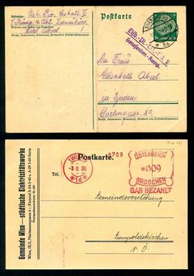 Poststück/Briefstück - Kl. Partie Feld- und Zivilpost meist D.Reich, - Stamps