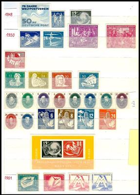 **/* - Sammlung DDR ab 1949 - meist - Stamps