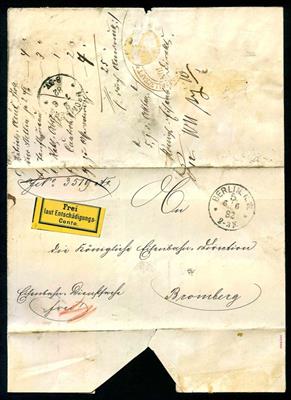 D.Reich - Dienst Nr. I - oben beschnitten - Briefmarken und Ansichtskarten