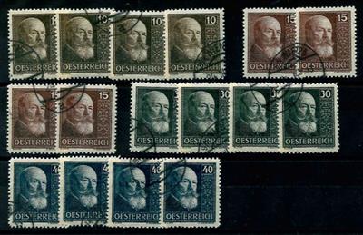 gestempelt - Hainisch - 4 Sätze, - Stamps