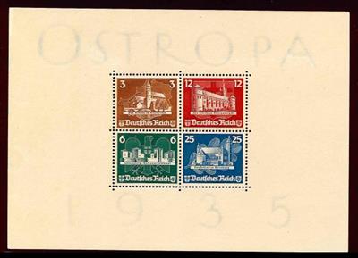 (*) - D.Reich Bl. Nr. 3 (OSTROPA), - Stamps
