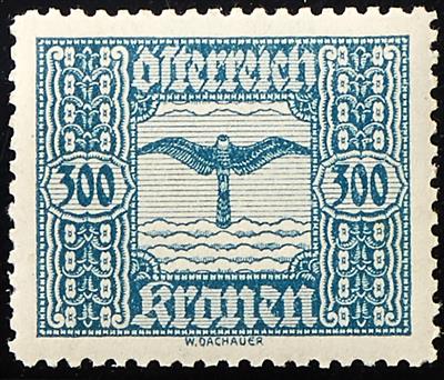 ** - Österr. 1922 - 300 Kronen Kreßflug, - Stamps