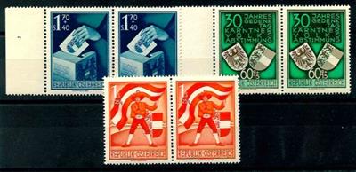 ** - Österr. - Kärnten im waagrechten Paar, - Stamps