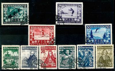 gestempelt - Österr. FIS I u. Katholiken, - Stamps