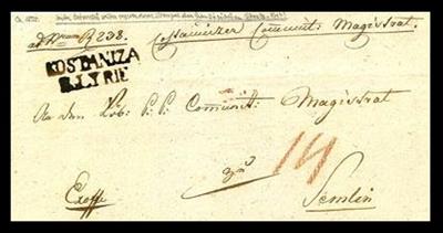 Österr. KONSTANIZA/ ILLYRIE, - Briefmarken und Ansichtskarten