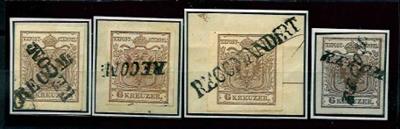 Österr. Monarchie - Abstempelungen - Briefmarken und Ansichtskarten