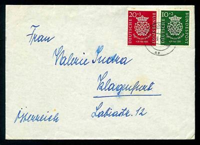 Partie Poststücke meist div. Europa u.a. Zensurpost - D.Reich, - Stamps