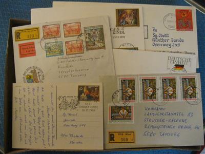 1976/96 Feld-und Militärpost Korrespondenz eines Österreich. Soldaten im Einsatz aus Unficyp Auscon, - Stamps