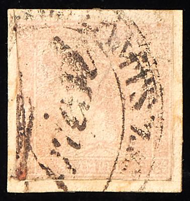 Briefstück - Österr. Nr. 8 (sogen. ROSA - Známky