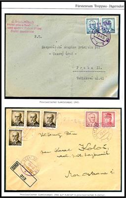 Poststück/Briefstück/gestempelt - Österr. Tschechosl., - Stamps