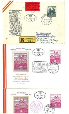 Poststück - Partie Poststücke Bautenausgabe, - Stamps