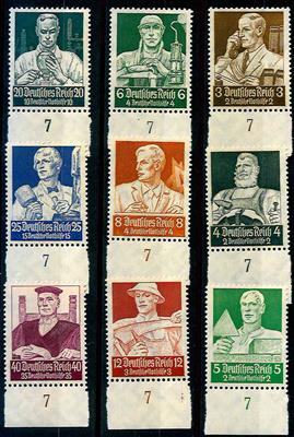 ** - D.Reich Nr. 556/64 (Nothilfe 1934), - Stamps