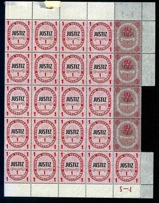 **/*/gestempelt/Briefstück - Partie Fiskalmarken Österr. ab Monarchie, - Stamps