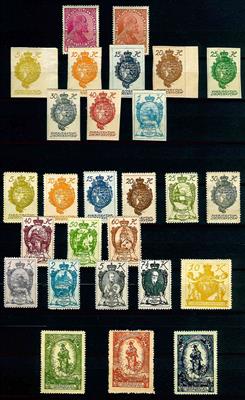 **/* - Partie Albanien ab ca. 1937, - Briefmarken und Ansichtskarten