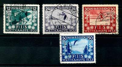 gestempelt - 1933 "FIS I"Serie komplett, - Stamps