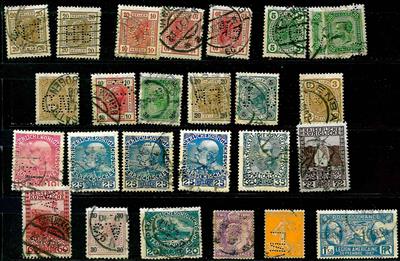 gestempelt/Poststück - Österr. ca. 1900/1935 u. div. Länder, - Stamps