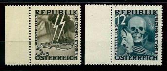 ** - Österr. - BLITZ/TOTENKOPF, - Briefmarken und Ansichtskarten