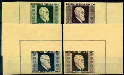 ** - Österr. - Renner geschnitten, - Stamps