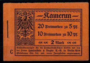D. Kolonien - Kamerun ** - 1913 Markenheftchen - Stamps