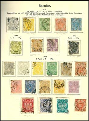 gestempelt - Sammlung Bosnien, - Stamps