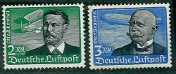 */** - D.Reich Flug Nr. 529/33 - 535/36 - * - Nr. 537/39 x **, - Francobolli