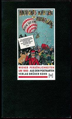 Ansichtskarten Literatur Poststück - Kohn "Wiener Persönlichkeiten um 1900", - Známky