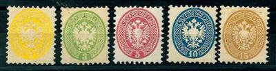 * - Lombardei Nr. 19/23 *, - Briefmarken