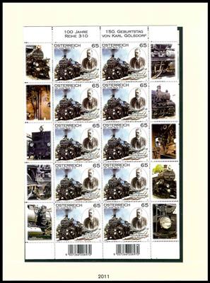 ** - Österr. - Partie EURO - NEUHEITEN - meist Kleinbögen aus ca. 2002/2012, - Stamps