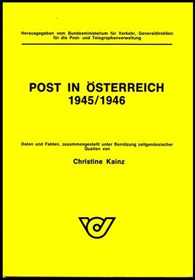 Ch. Kainz: Post in Österreich 1945/46, - Známky