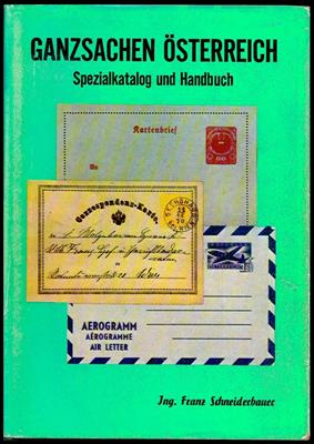 Dr. Schneiderbauer: Ganzsachen Österreich/Sobetzky: Postablagestempel/Gleixner: Post- und Absendefreistempel, - Známky