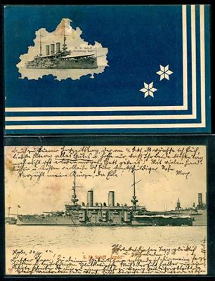 Kl. Partie Marine - Motivkarten, - Stamps