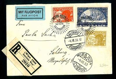 Österr. 1. Republik 1933 WIPA-Marke - Stamps