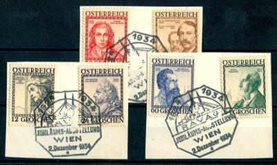 Österreich 1. Republik Briefstück - 1934 Baumeister - Stamps