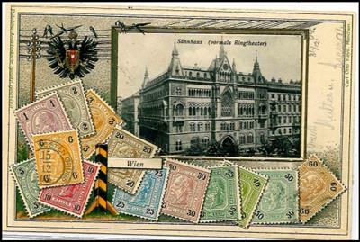 Partie AK Wien - u.a. Wien I und VII, - Stamps