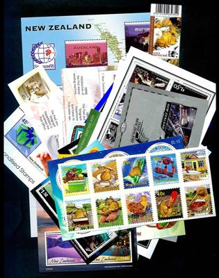 ** - Partie modernes Neuseeland, - Stamps