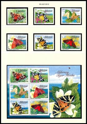 ** - Sammlung Alderney 1983/2013, - Stamps