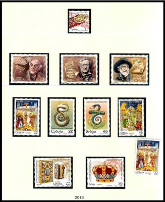 ** - Sammlung Jugosl. 2003/06 und Serbien 2006/2014, - Stamps