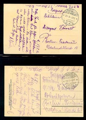 Österreich Poststück - 1916/17 K. u. K. Militärmission - Francobolli