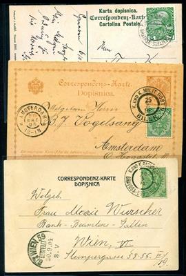 Bosnien Poststück - 1896/1911 Ganzsache - Známky