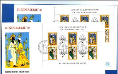 Partie moderne Poststücke Niederlande mit Kolonien, - Stamps