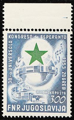 ** - Jugoslawien Nr. 729/30 (Esperanto) 776/87, - Stamps