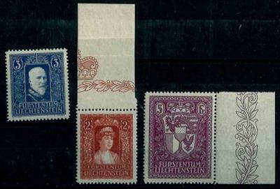 ** - Liechtenstein Nr. 140/42,(3), - Stamps