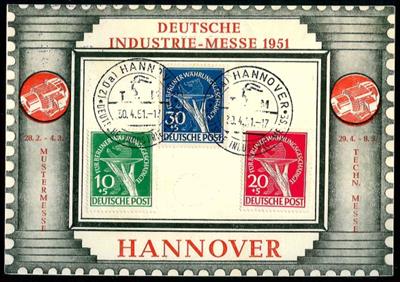 Berlin Nr. 68/70 mit Sonderstempel - Francobolli