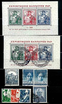 **/*/gestempelt - Partie div. Nachkriegsdeutschland - u.a. BRD - Berlin, - Stamps