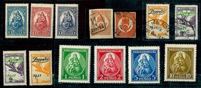 ** - Ungarn Nr. 427/29 - 478/79 u. 482/87 - ** -, - Stamps