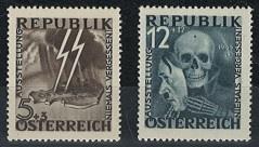 ** - Österr. - BLITZ/TOTENKOPF- laut - Briefmarken