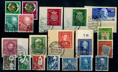 gestempelt/Briefstück - Partie meist BRD - Briefmarken