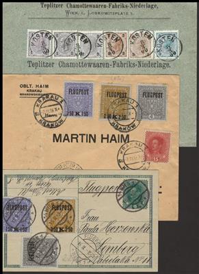 Partie Poststücke Österr. Monarchie - Briefmarken