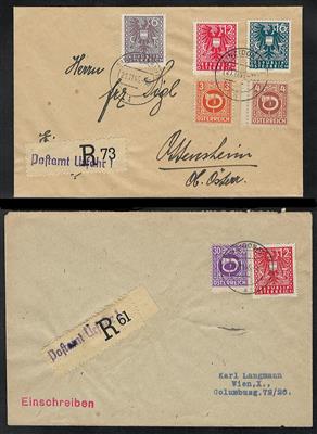 Poststück - Mühlviertel 1945, - Briefmarken